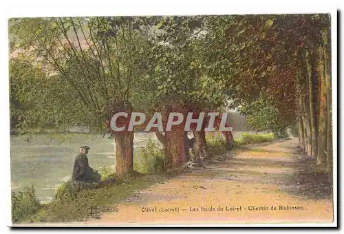 Olivet Cartes postales Les bords du Loiret Chemin de Robinson