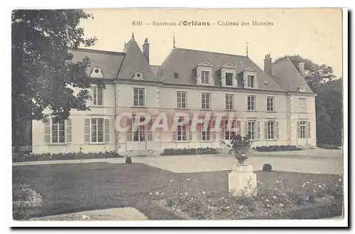 Environs d&#39Orleans Ansichtskarte AK Chateau des montees