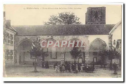 Pithiviers Cartes postales Ecole elementaire de jeunes filles interieur