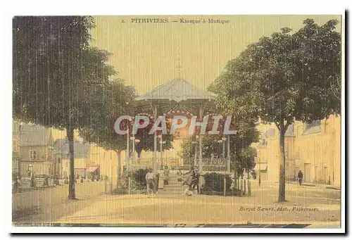 Pithiviers Cartes postales Kiosque a musique