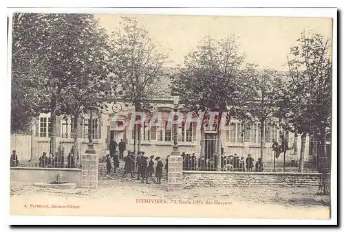 Pithiviers Cartes postales L'ecole libre des garcons