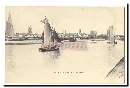 La Rochelle Cartes postales Le chenal