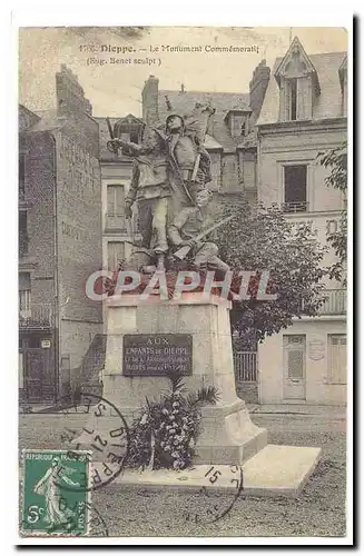 Dieppe Cartes postales Le monument commemoratif (guerre)