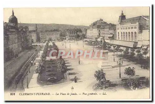 Clermont Ferrand Cartes postales La place de Jaude Vue generale