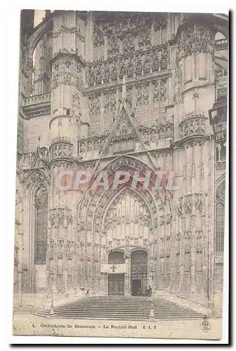 Beauvais Cartes postales Le portail Sud