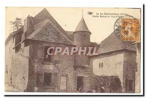LA Souterraine Cartes postales Vieille maison au Puy Charrot