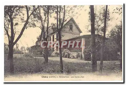 Checy Cartes postales Sanatorium Les cures d&#39air (animee)