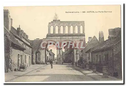 Saone et Loire Cartes postales Autun La Porte DArroux