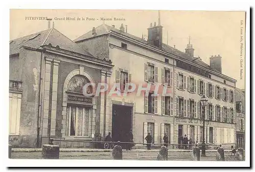 Pithiviers Ansichtskarte AK Grand Hotel de la Poste Maison Ronsin