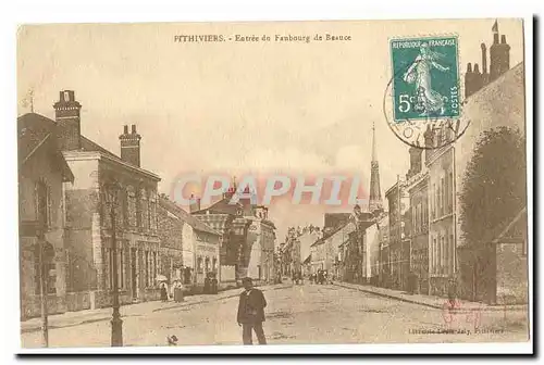 Pithiviers Cartes postales Entree du FAubourg de Beauce