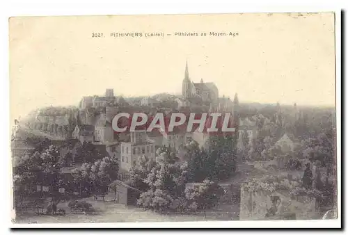 Pithiviers Cartes postales Pithiviers au Moyen Age