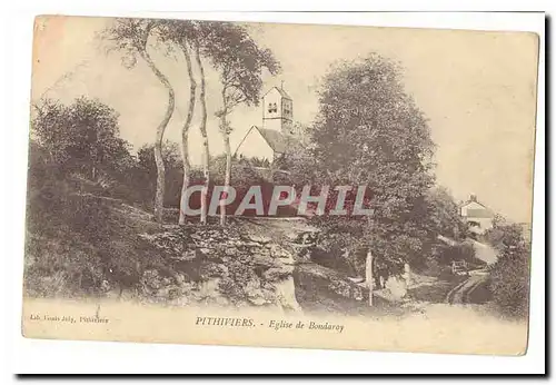 Pithiviers Cartes postales Eglise de Bondaroy