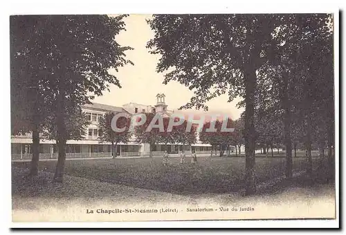 La Chapelle Saint Mesmin Cartes postales Sanatorium Vue du jardin