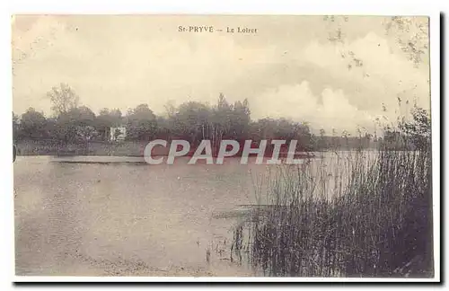 St Pryve Ansichtskarte AK Le Loiret