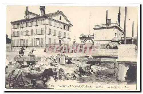 Environs d&#39Angouleme Ansichtskarte AK Ruelle La fonderie TOP