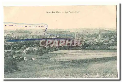 Marciac Cartes postales Vue panoramique