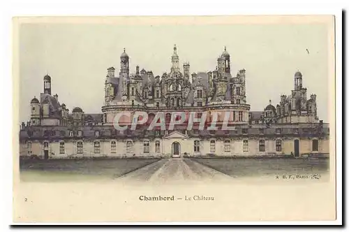 Chambord Cartes postales Le chateau