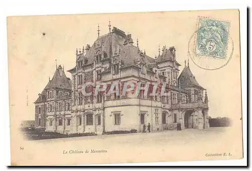 Mennetou Cartes postales Le chateau