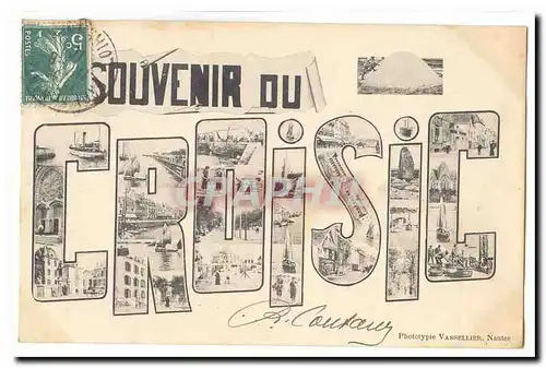 Cartes postales Souvenir du Croisic