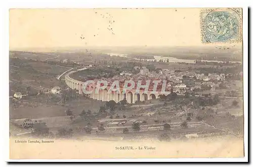 Saint Satur Cartes postales Le viaduc