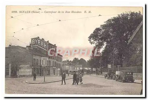 Sceaux Cartes postales Carrefour de la Rue Houdan (animee)