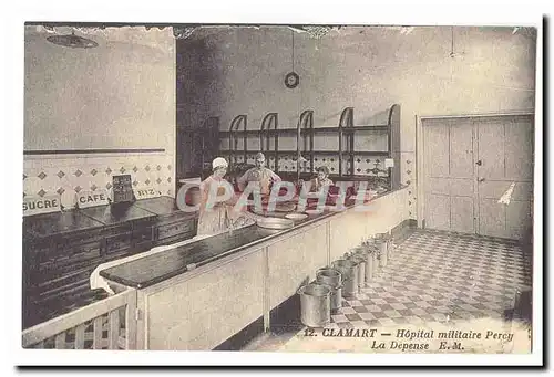 Clamart Cartes postales Hopital militaire Percy La depense