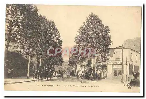 Suresnes Cartes postales Boulevard de Versailles pres du pont