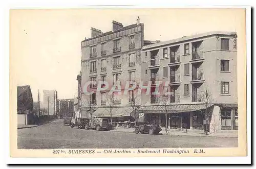 Suresnes Cartes postales Cite Jardins Boulevard Washington