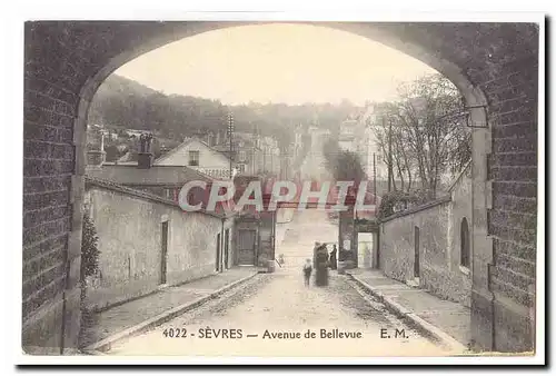 Sevres Cartes postales Avenue de Bellevue