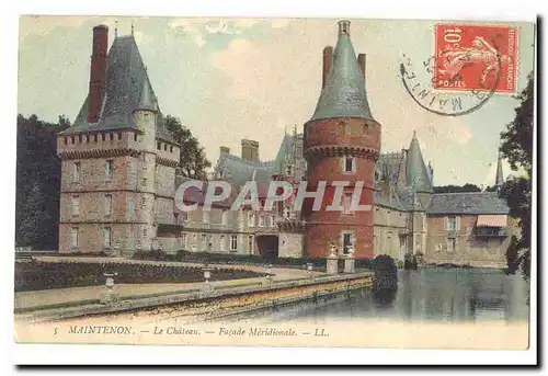 Maintenon Cartes postales Le chateau Facade meridionale