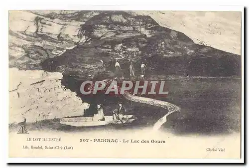 Padirac Cartes postales Le lac des Gours (animee) (grotte)