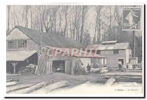 REPRODUCTION Jouy La scierie (bois usine)