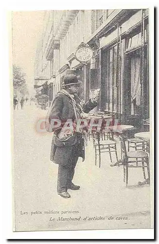 REPRODUCTION Les petits metiers parisiens Cartes postales Le marchand d�articles de caves