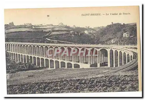 Saint Brieuc Cartes postales LE viaduc de Souzin