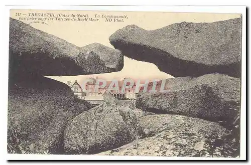 Tregastel Cartes postales La communaute vue prise sous les tortues de Roch Meur