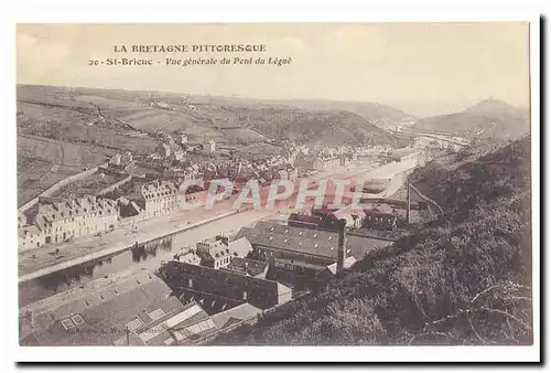 Saint Brieuc Ansichtskarte AK Vue generale du Pont de Legue (usines)