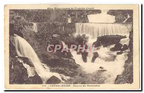 Consolation Cartes postales Source du Dessoubre