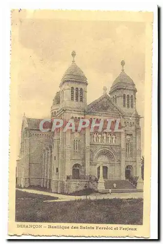 Besancon Cartes postales Basilique des Saints Ferreol et Ferjeux