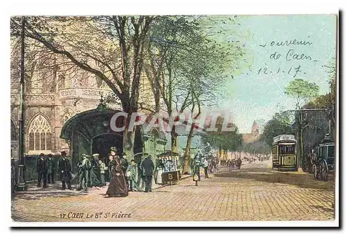 Caen Cartes postales Le bd St Pierre