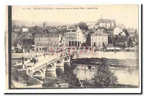 Montlucon Cartes postales Panorama de la vieille ville (canton Est)