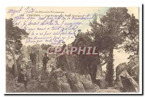 L'Esterel Cartes postales Les rochers du Mont Vinaigre