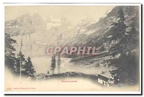 Cartes postales Oeschinensee (Suisse)