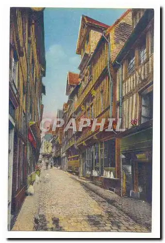 Lisieux Cartes postales Rue aux Fevres