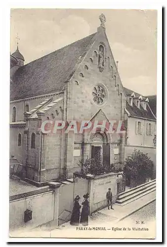 Paray le Monial Cartes postales Eglise de la visitation