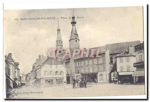 Saint Pourcain sur Sioule Cartes postales Place de Mairie