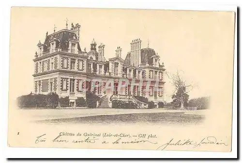 Ansichtskarte AK Chateau de Guerinet (carte precurseur)