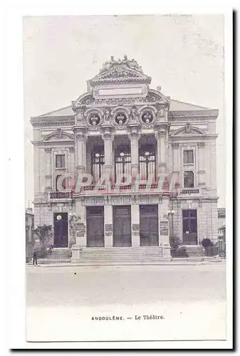 Angouleme Cartes postales Le theatre