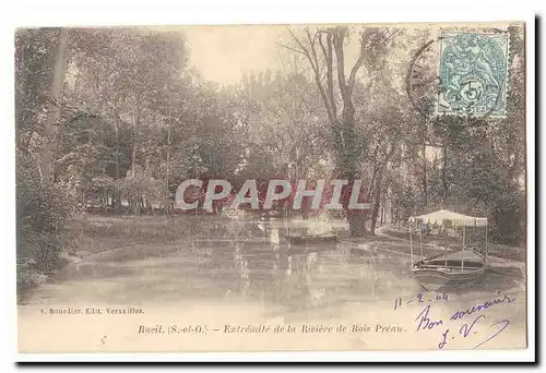 Rueil Cartes postales Extremite de la riviere de Bois Preau