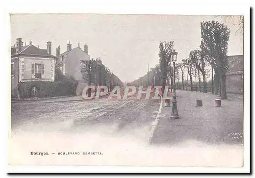 Bourges Cartes postales Boulevard Gambetta