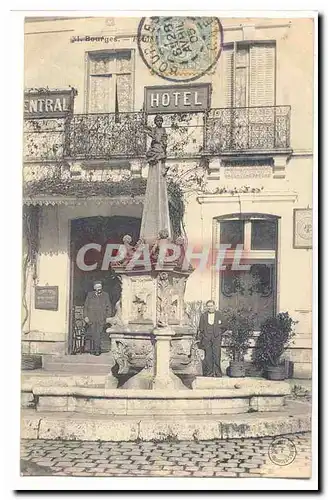 Bourges Cartes postales Hotel central (animee)